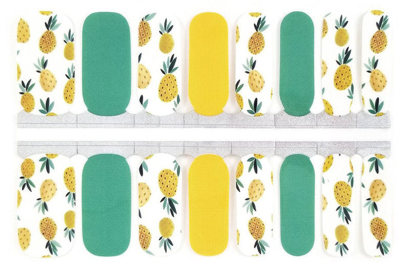 Pineapple Nail Polish Wraps - Nail Polish Strips