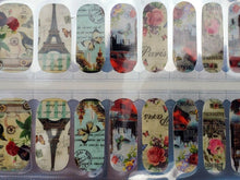 Load image into Gallery viewer, Paris Design Nail Polish Wraps - Nail Polish Strips
