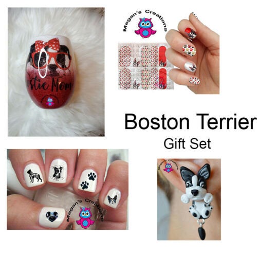 Boston Terrier Gift Set