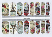 Load image into Gallery viewer, Paris Design Nail Polish Wraps - Nail Polish Strips
