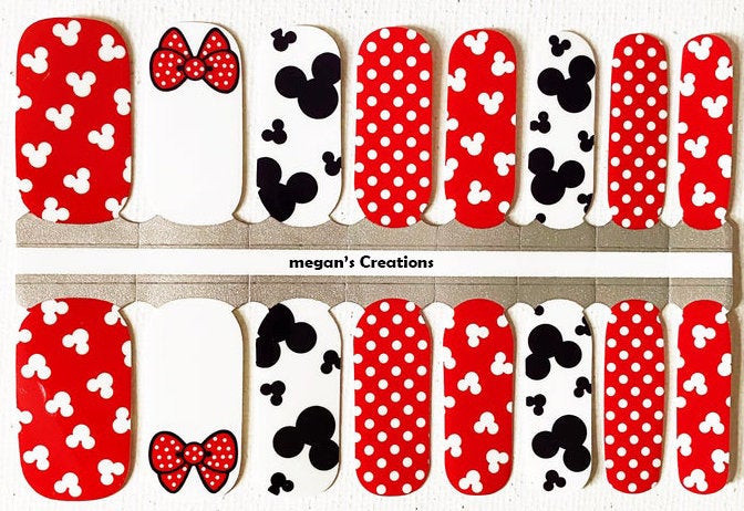 Cartoon Design #29 Nail Polish Wraps - Nail Polish Strips