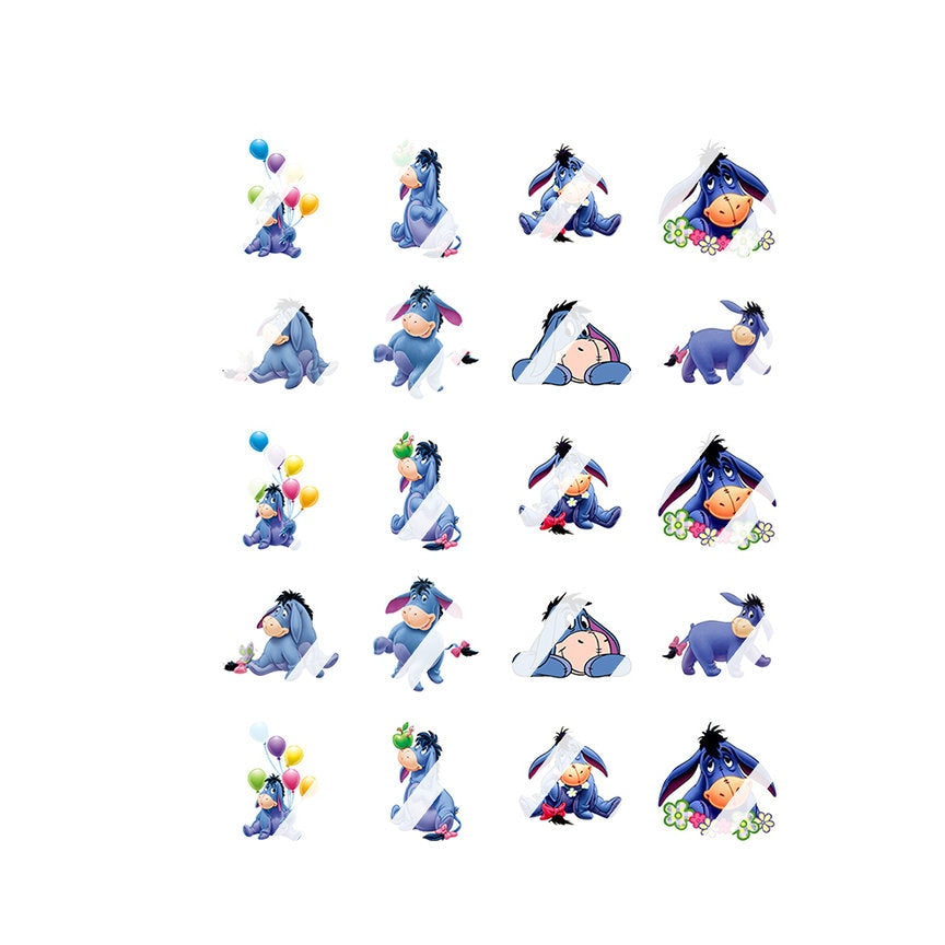 Cartoon Nail Art Decals - Waterslide Nail Decals - Design #1